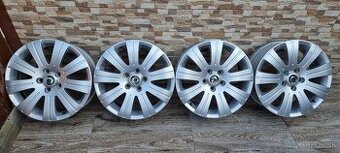 Predám Orginal SKODA FLASH elektrony 5X112 R17 Octavia2 face - 1