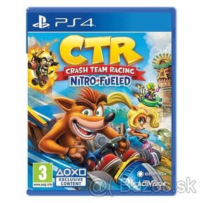 Predám novú hru CRASH TEAM RACING na PS4 aj PS5