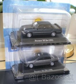 PEUGEOT 306 XRd/1998/ + PEUGEOT 505 SRI/1992/ , 1:43 ,SALVAT