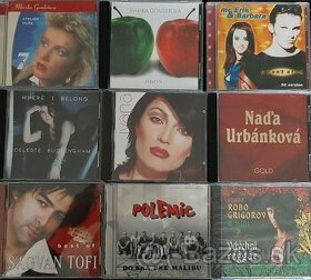 CD predaj: slovenskí a českí interpreti