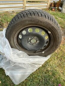 zimné pneumatiky na plecháčoch 205/55 R16 T - 1