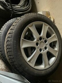 Predam alu disky na zimných pneumatikach 5x112 205/55 r16 - 1