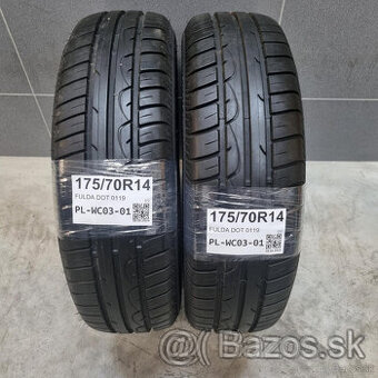 Letné pneumatiky 175/70 R14 FULDA DOT0119 - 1