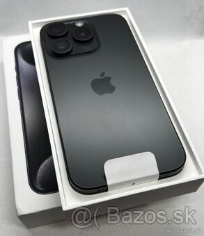 iPhone 15 PRO 256GB black titanium