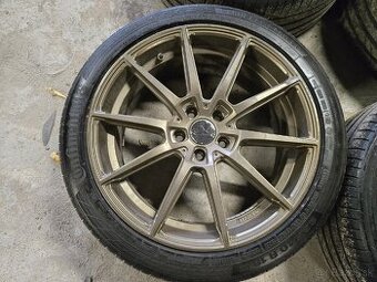 Hliníkové disky 5x108 + letné pneu 235/40r18