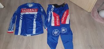 Oblečení MX motocross dres a kalhoty Yamaha - 1