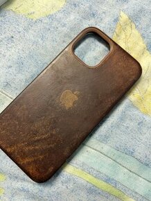 Originál Apple Leather Case iPhone 12 / 12 Pro