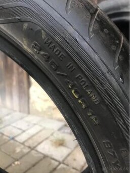 Predám pneumatiky 225/45 R18,  245/40 R18