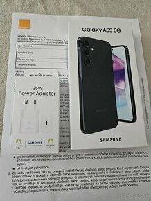 Samsung Galaxy A55 5G 8/256 Black // NEROZBALENY