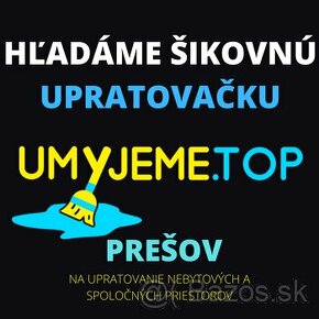 Upratovanie vchodov Umyjeme Top v Prešove