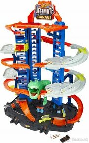 Hot Wheels City Garáž s T-Rexom - 1