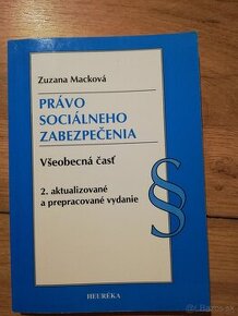 Macková - Právo sociálneho zabezpečenia