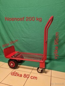 Predám 4 kolesový vozík FEBA nosnosť 200kg