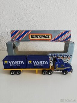 Matchbox Convoy CY 18 - Scania T142 - Varta Trailer, Macau - 1