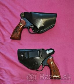 Kožené puzdro revolver