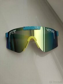 Športové slnečné okuliare Pit Viper - modro žlté - 1
