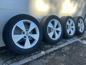 ORIGINAL ŠKODA OCTAVIA 3 disky 5x112 R16 205/55 R16 - 1