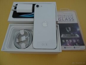 iPhone SE 2020 64GB WHITE - ZÁRUKA 1 ROK - VELMI DOBRÝ STAV