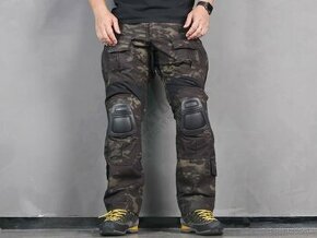 Taktické Maskáčové nohavice G3 EmersonGear Multicam Black