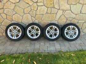 Disky BMW 7 J x 16 + pneumatiky 205/55 R16 zimne - 1