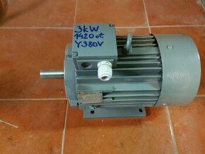 Predám el.motor 3kW 1430ot a 1,5kW 1410ot