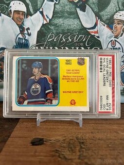 Hokejive kartičky Wayne Gretzky opc 1982 PSA 8