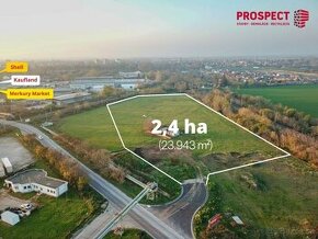 Ponúkam na predaj pozemok o rozlohe 2,4 ha v Nových Zámkoch