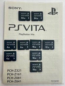 PS VITA karta 4gb-8gb-16gb-32gb-64gb