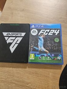 Ps4 hra FC 24 + steelbook