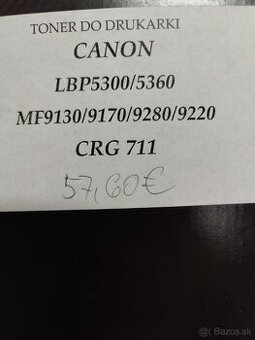 Toner Canon CRG 711