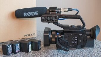 Sony PXW-X70 + 4K update