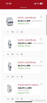 Predám elektroinštalačný materiál - Ističe Legrand