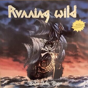 Lp RUNNING WILD- Under Jolly Roger