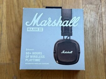 Predám Marshall Major IV Bluetooth Brown