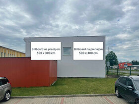 BILLBOARD-REKLAMNÁ PLOCHA-PRENÁJOM - 1