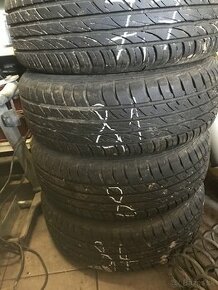 195/60 R15 letne + plechy 4x100 opel