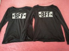 Čierne tričko BFF