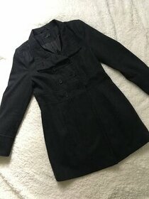 Sivo-čierny / antracitový kabát