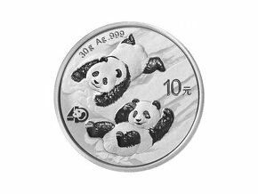 Investicne striebro ihneď k odberu Panda 2022