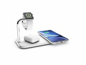 ZENS Aluminium Dual Wireless Charger + Watch 10W