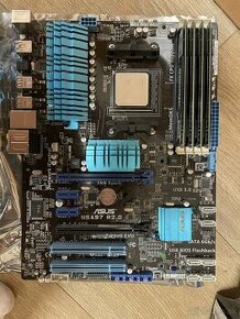 ASUS 970A-G43 PLUS + AMD FX-8370 + RAM