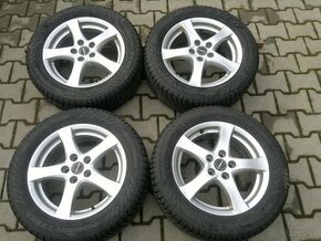 Elektrony Borbet Ford 5x108 r16, zimne pneu. 215/55 r16