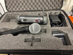 Predám SHURE PGX4 s PG58 mic