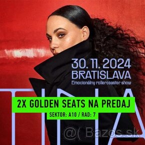 TINA 30.11. - POSLEDNÉ 2ks - Golden Seats