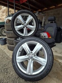 Predám elektróny 5x112r17 originál VW GROUP passat