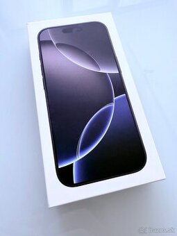 Iphone 16 Pro 256gb Black Titanium, nerozbaleny