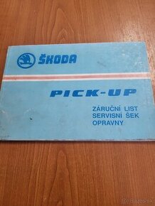 Škoda pick-up návod k obsluze a údržbu.