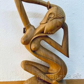 NOVÁ socha "Zmyselná žena"-veľká s visačkou - 1