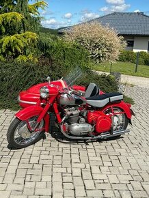 Prodám plně Jawa 500 OHC se Sidecar Verolex 560 s TP