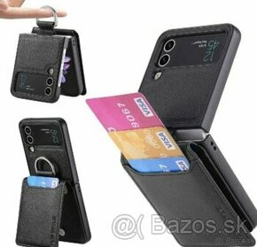 Čierny obal na Samsung Z Flip 4